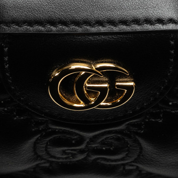 GUCCI Mini GG Matelasse Marmont Satchel - Picture 9 of 15